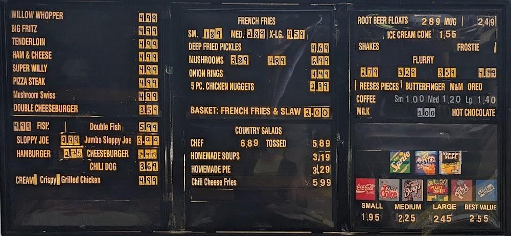 Willow Menu image 4