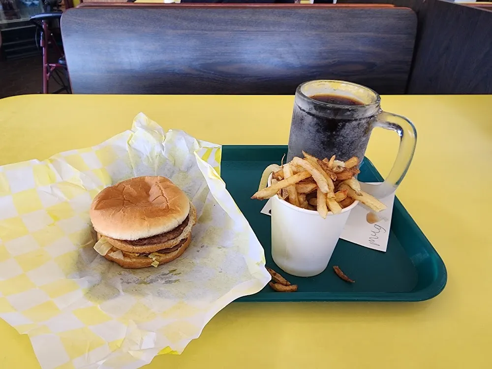 Willow Whopper Fries and a Frosty Root Beer